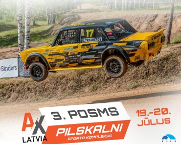 Latvijas autokrosa čempionātam Pilskalnos 10!